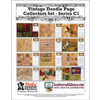Vintage Doodle Page Collectors Set - Series C1