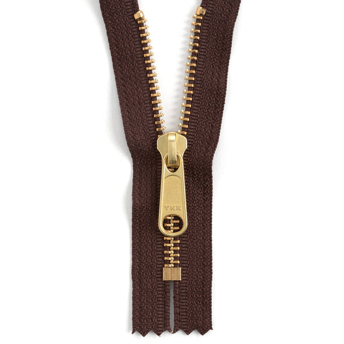 YKK #5 Brass Complete Zipper