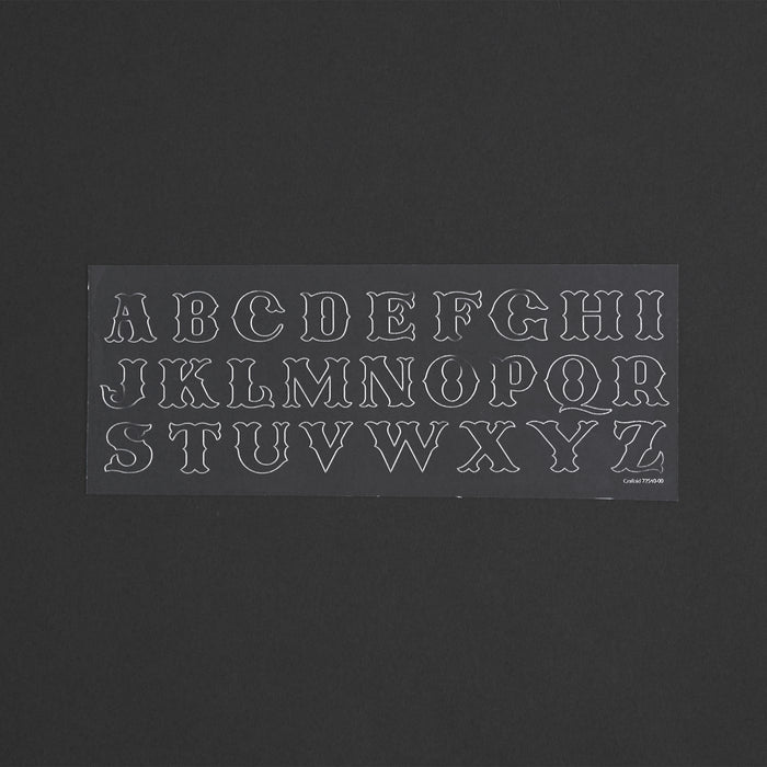Alfabeto Craftaid® 3/4" (1,9 cm)