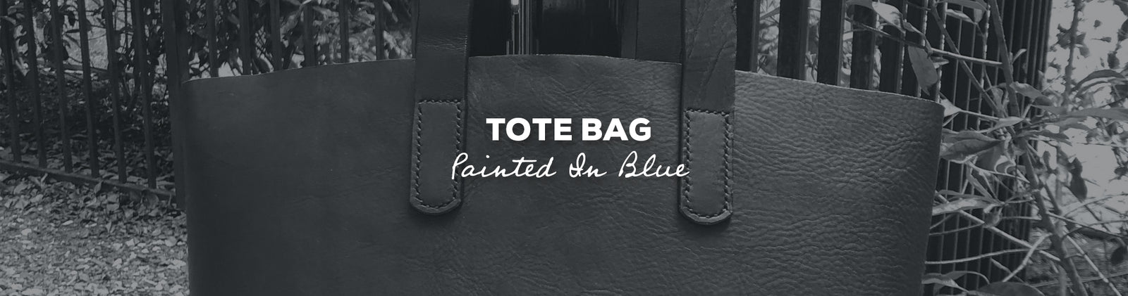 Idée cadeau : Tote bag avec Painted In Blue