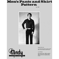 2667 Mens Pants And Shirt Pattern — Tandy Leather, Inc.