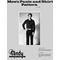 2667 Mens Pants And Shirt Pattern