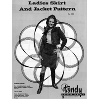 2682 Ladies Skirt And Jacket Pattern