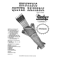 Hunting Quiver Pattern — Tandy Leather, Inc.