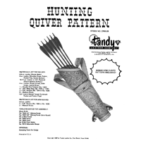 Modèle de carquois de chasse