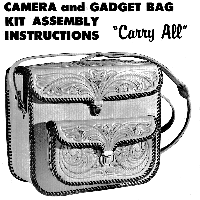 4462 Carry All Camera and Gadget Bag — Tandy Leather, Inc.