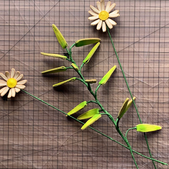 Crafting Leather Foliage and Daisies: A Fun DIY Project for All Ages