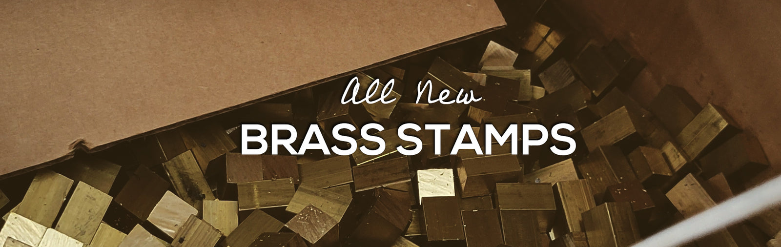 ALL-NEW PRODUCT ALERT: BRASS STAMPS ARE HERE!