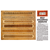 Belt Stamping Designs by Allan Scheider- Series 1E Page 7