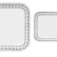 Rectángulos de diseños de borde