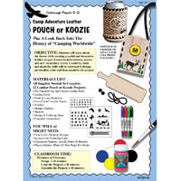 Camp Non Tooling Koozie or Pouch Lesson Plan