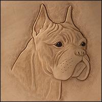 Carving a Boxer Dog