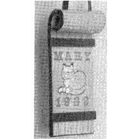 Adorno de trineo navideño