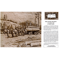Early American Horsepower The Logging Team by Christine Stanley- Series 4B Page 12