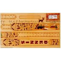 Hand Carved Rifle Slings by Dennis Noland- Series 3D Page 3