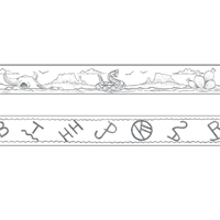 Modèles de ceinture pour enfants A et B