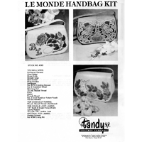 Le Monde Handbag Kit Pattern