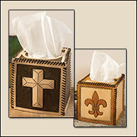 Leather Tissue Box Covers