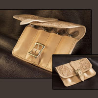 Fabricación de un estuche giratorio para cuchillos de George Hurst