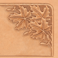 Maple Leaf and Seeds Corner Design
