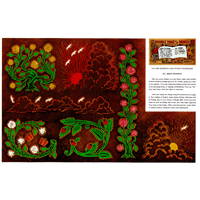 Nature Stamping and Dying Techniques par Jerry Jennings - Série 1C Page 1