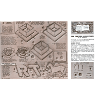 21 Motifs De Sculpture Cuir Stohlman Craftool - Doodle Page Du Mois - Vintage
