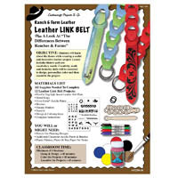 Ranch Farm Non Tooling Link Belt Lesson Plan — Tandy Leather, Inc.