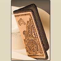 Roper Wallet Pattern — Tandy Leather, Inc.
