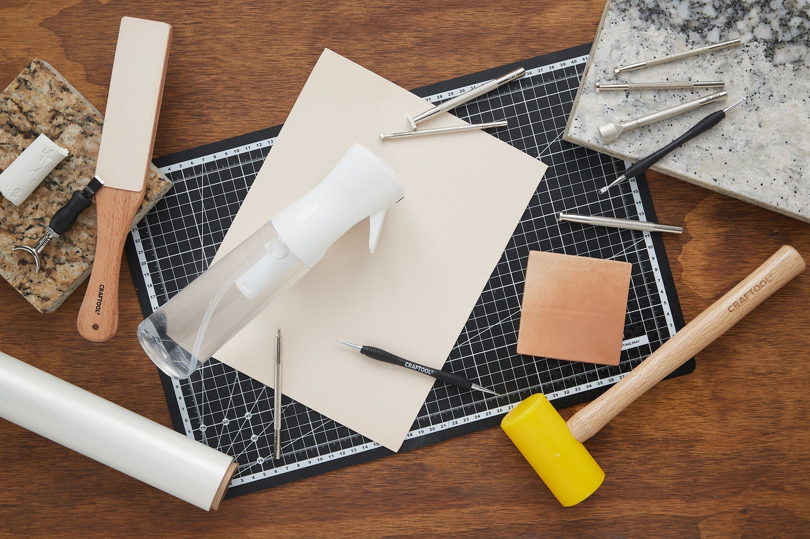 How to Case Leather for Tooling and Wet Forming