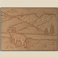 Scenery Carving Pattern