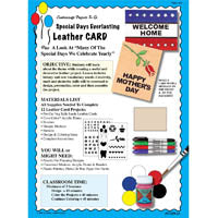 Plan de leçon de la carte demi-dos des journées spéciales sans outillage