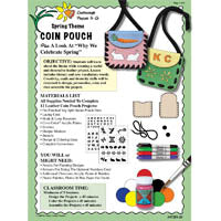 Spring Non Tooling Coin Pouch Lesson Plan