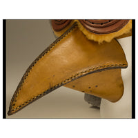 Steampunk Doctor de la peste negra Máscara de cuero