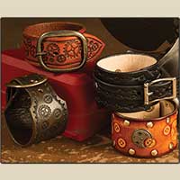Patrones de pulsera Steampunk