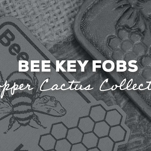 Gift Idea: Bee Key Fobs With Copper Cactus Collective