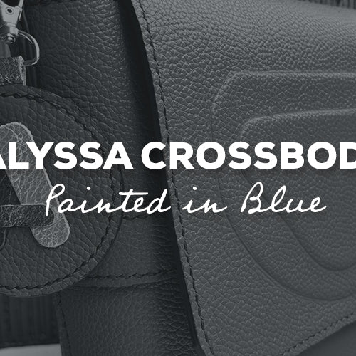 Gift Idea: Alyssa Crossbody With Painted In Blue