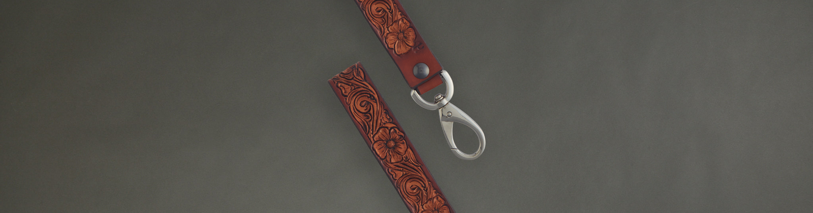 Gift Idea: Tooled Wristlet with Broken H Designs