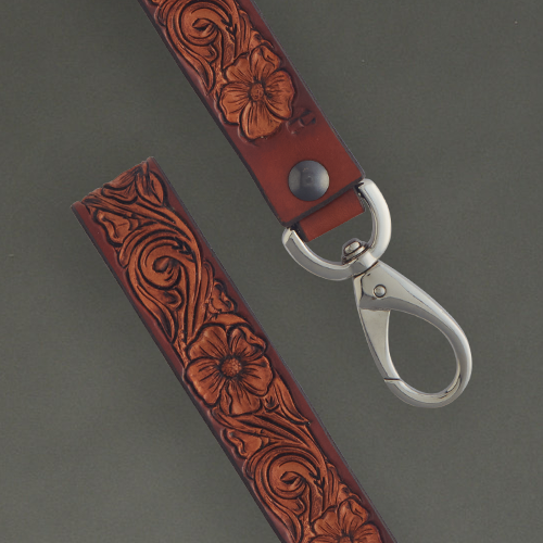 Gift Idea: Tooled Wristlet with Broken H Designs