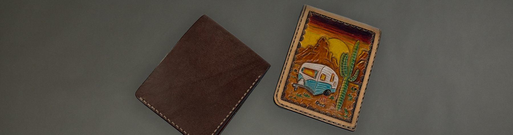 Gift Idea: Dillon Bifold Wallet with Hawk Leather Goods