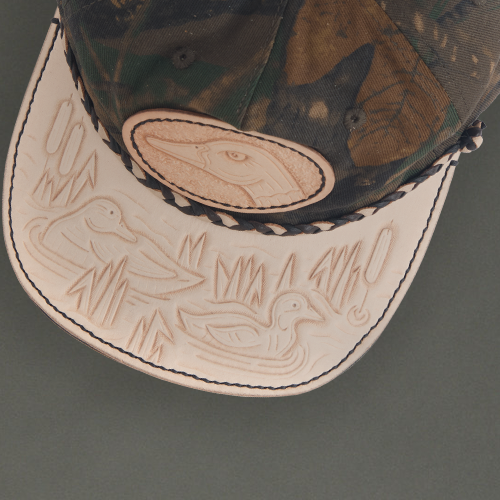 Gift Idea: Tooled Hat Patch & Bill with LTLCO