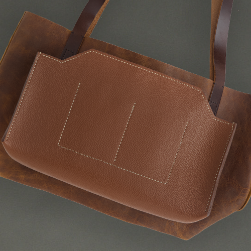 Gift Idea: Tote Insert with Painted In Blue