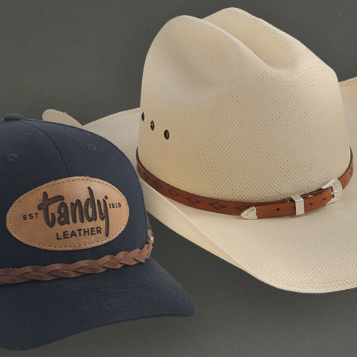 Gift Idea: Cowboy & Trucker Hatbands with Western Element Leather