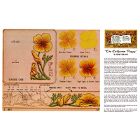 The California Poppy by Gene Noland- Series 1C Page 9
