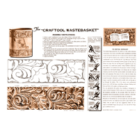 The Craftool Wastebasket by Craftool- Series 8 Page 12 — Tandy Leather ...
