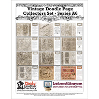 Vintage Doodle Page Collectors Set - Series A6