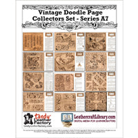 Vintage Doodle Page Collectors Set - Series A7