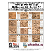 Vintage Doodle Page Collectors Set - Series A7