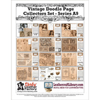 Vintage Doodle Page Collectors Set - Series A9