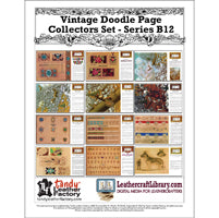Vintage Doodle Page Collectors Set - Series B12