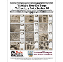 Vintage Doodle Page Collectors Set - Série B1